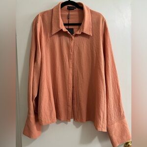 New PRETTYLITTLETHING  OVERSIZED SHIRT